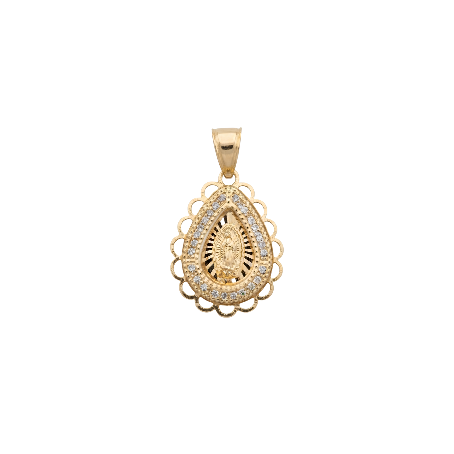 Dije Virgen de Guadalupe gota