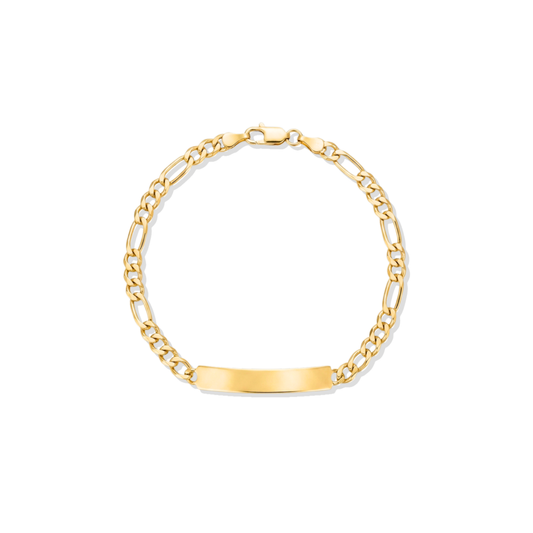 Esclava Cartier con placa 10k