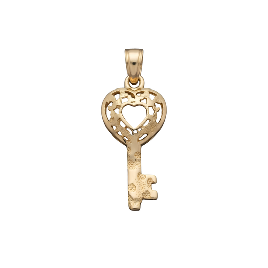 Dije llave corazón