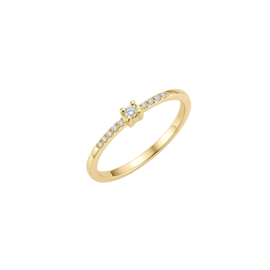 Anillo de promesa "Olivia"