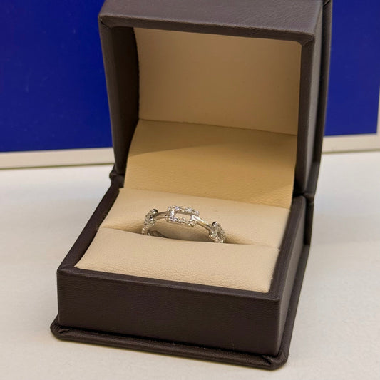 Anillo Odette Diamantes 14k