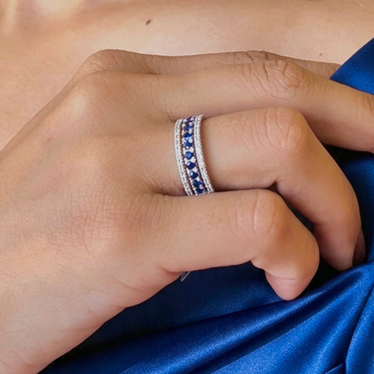 Anillo Elora Zafiro 14K